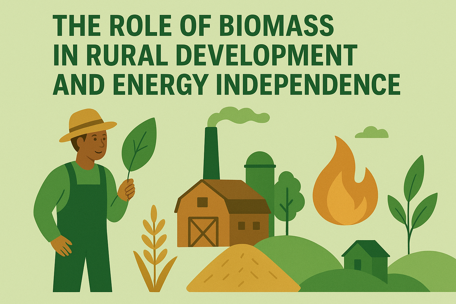 The Role of Biomass in Rural Development and Energy Independence