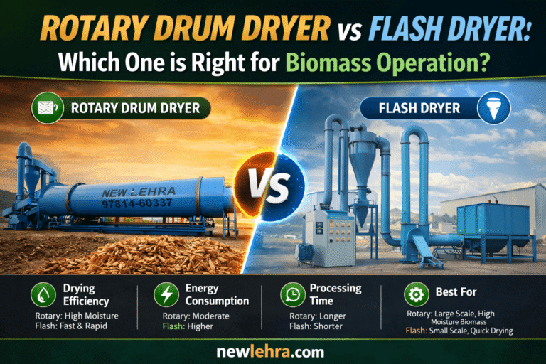 Rotary Drum Dryer vs Flash Dryer Which One is Right for Biomass Operation